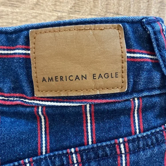 American Eagle Red/White/Blue High Rise Mini Skirt, Women’s size 10 - Picture 9 of 9